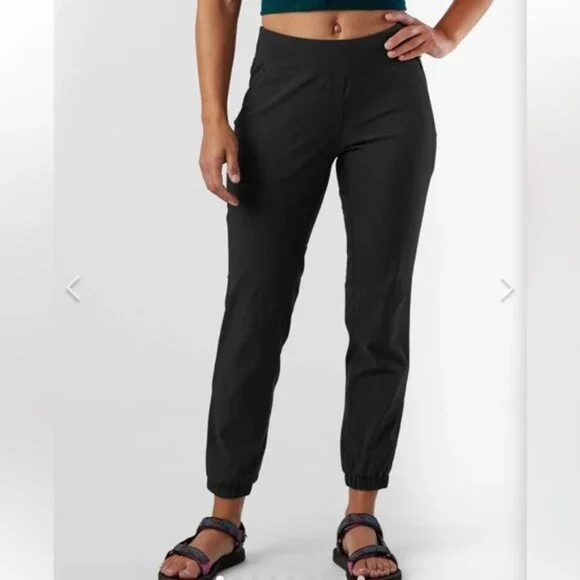 Title Nine Sylvan Hybrid Hiking Joggers Black Jogger Pants Size Small - Picture 10 of 10